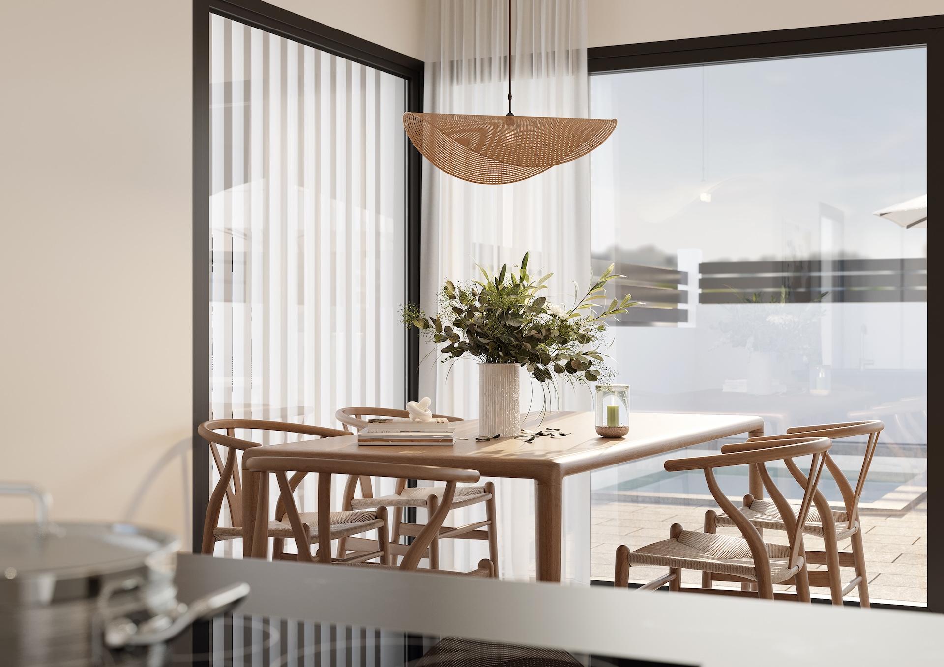 Interior living space in 2-bedroom penthouse, Zona los Frutales, Torrevieja