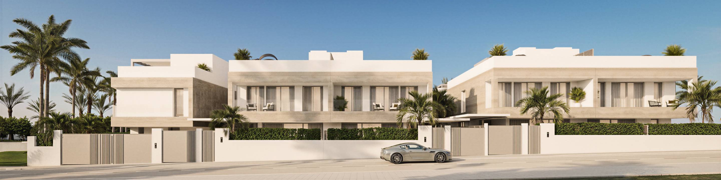Sixth bedroom interior in new-build 6-bedroom villa, San Pedro, Marbella