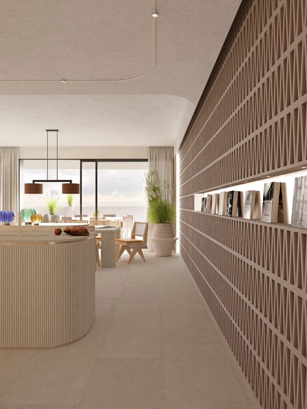 Sauna and spa room within the development