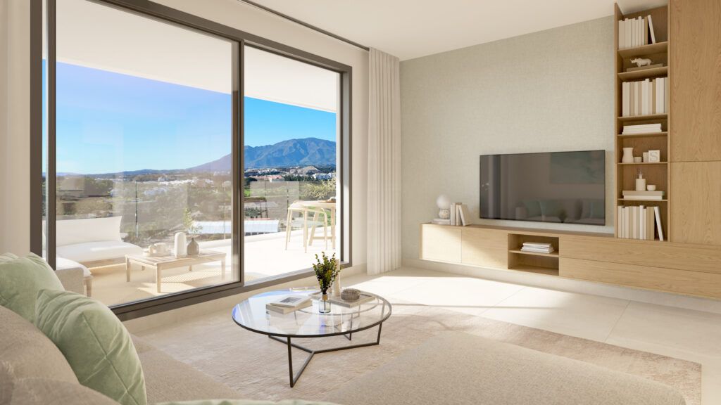 Second bedroom in 3-bedroom new-build apartment, Bel-Air-Cancelada-Saladillo, Estepona