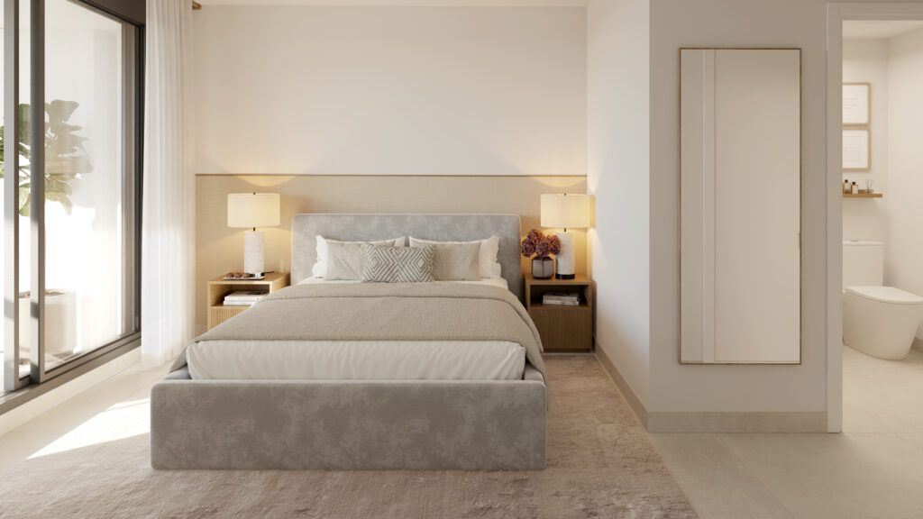 Third bedroom in 3-bedroom new-build apartment, Bel-Air-Cancelada-Saladillo, Estepona