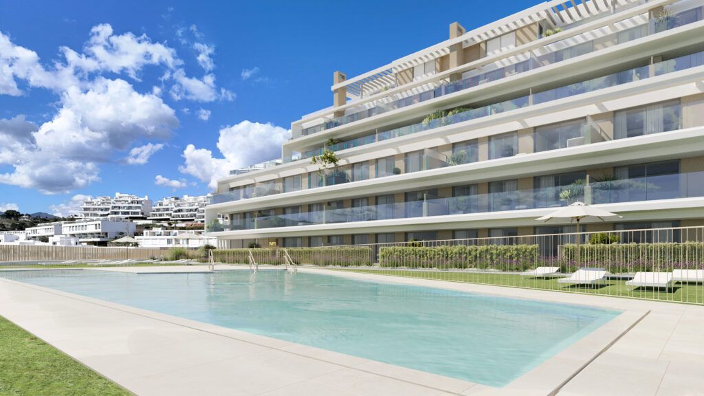 Second bathroom in 3-bedroom new-build apartment, Bel-Air-Cancelada-Saladillo, Estepona