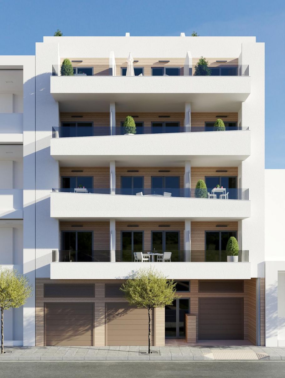 Corridor on fourth floor of residential complex, Centro, Torrevieja