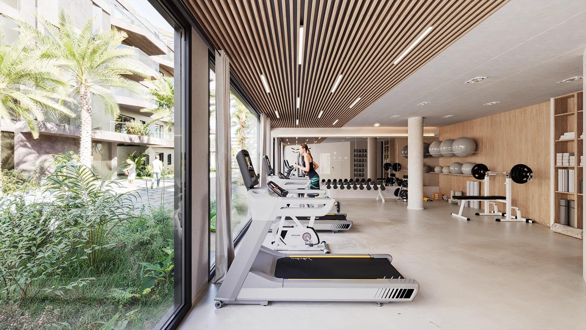 Second living or dining area in top-floor penthouse, Las Flores, Mijas