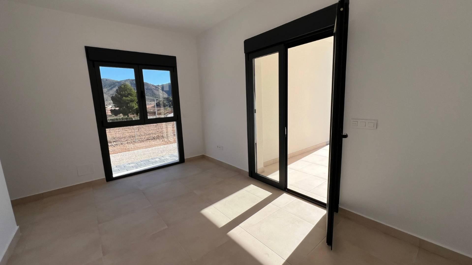 Shower bathroom in new-build villa, Hondón de las Nieves, Alicante