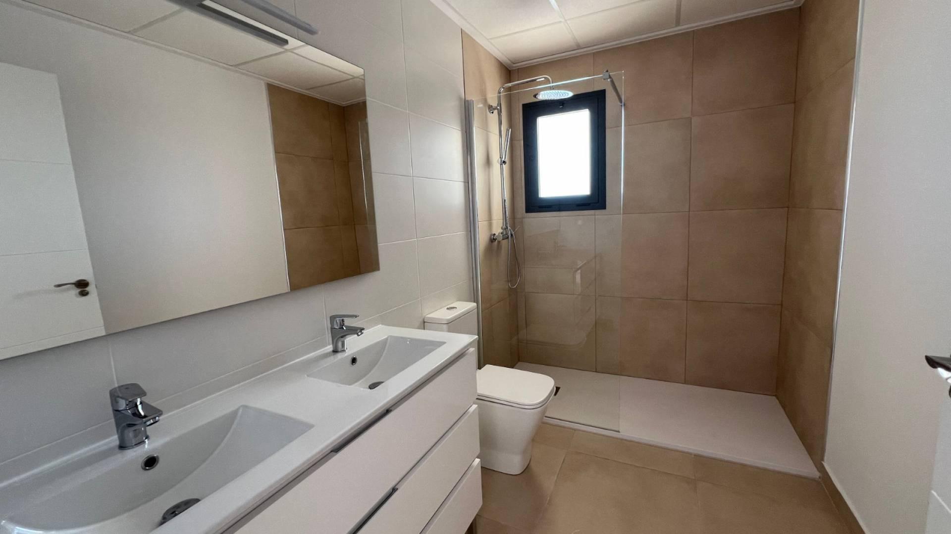 Internal corridor in new-build villa, Hondón de las Nieves