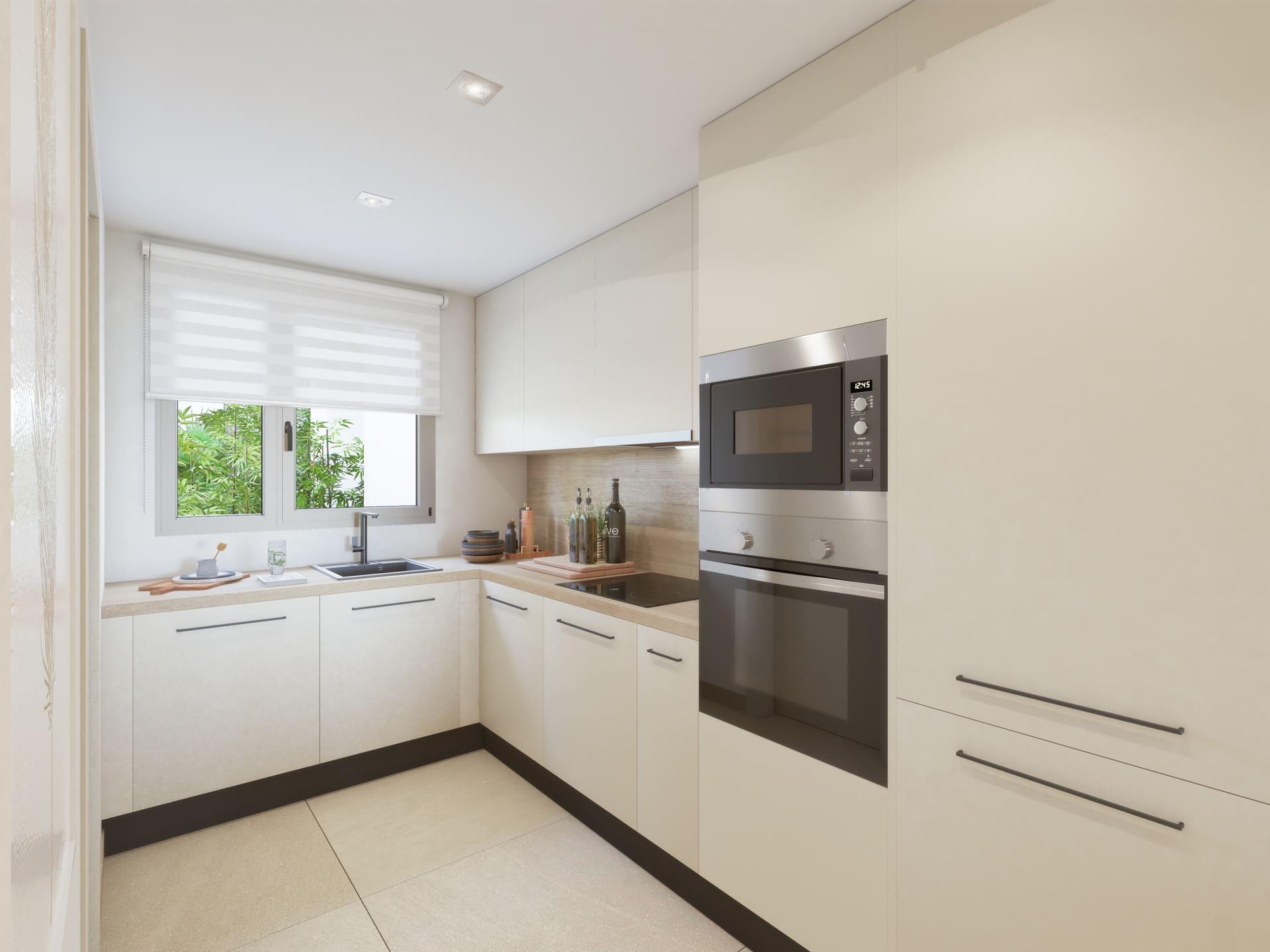 First-floor outdoor area with views of the development grounds, La Cala Golf, Mijas