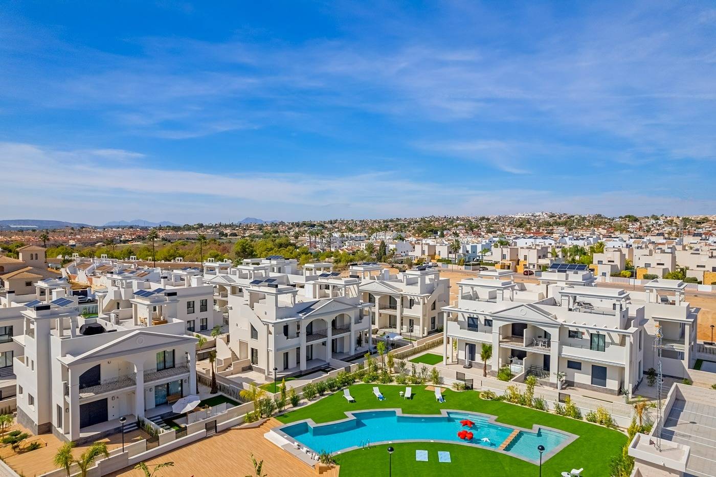 Private parking spaces for new-build villa, Pueblo Bravo, Ciudad Quesada