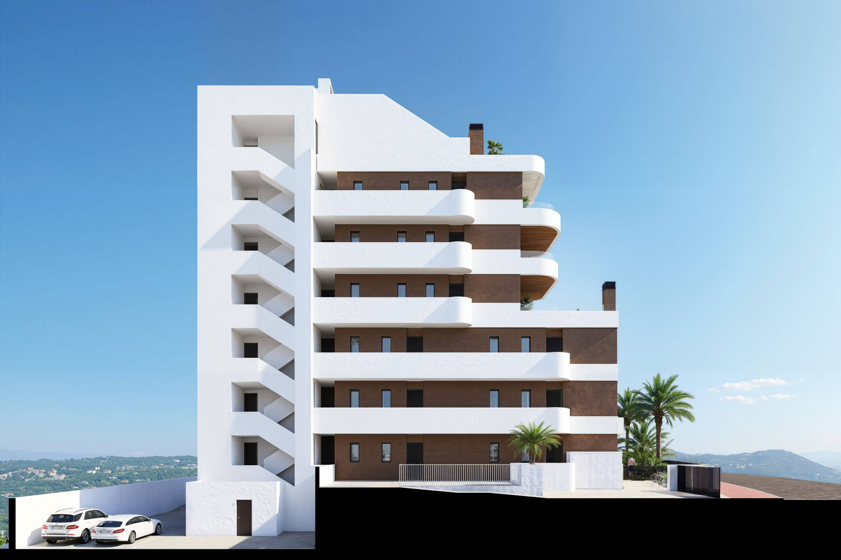Entrance hallway of new-build apartment in Centro, Guardamar Del Segura