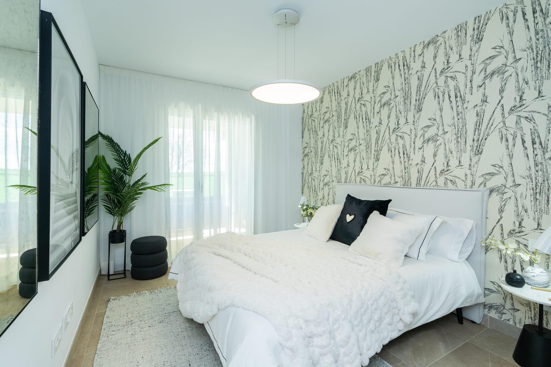 Lift lobby inside new-build apartment building, Estepona Golf, Estepona