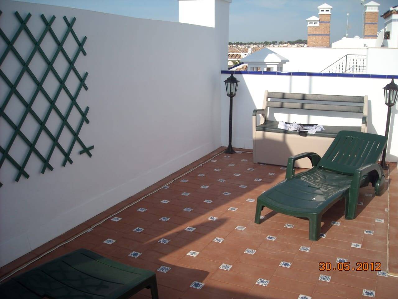 Stairwell from ground floor to upper level, PAU 8 duplex