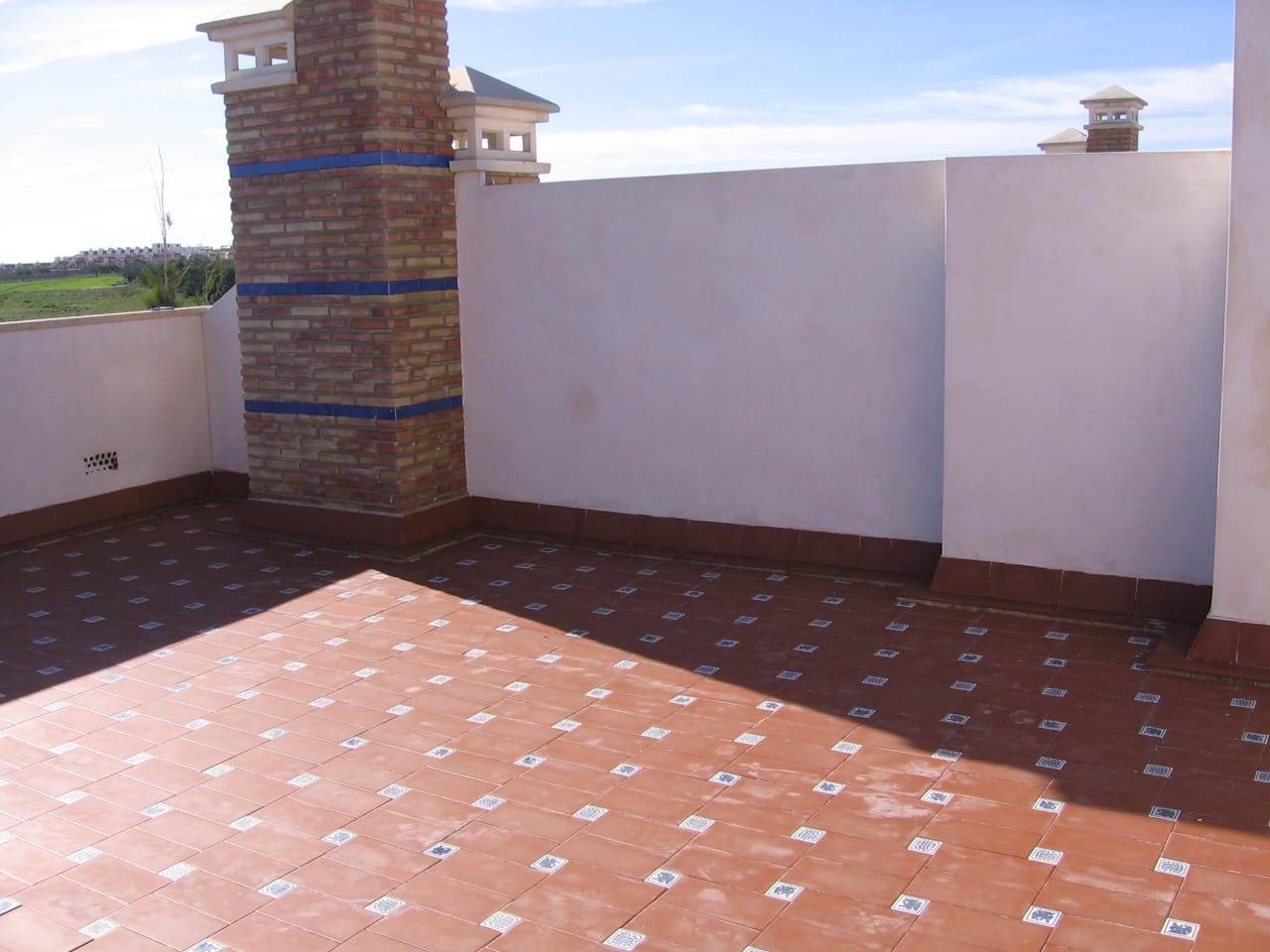 Covered parking area beneath complex, PAU 8, Orihuela Costa