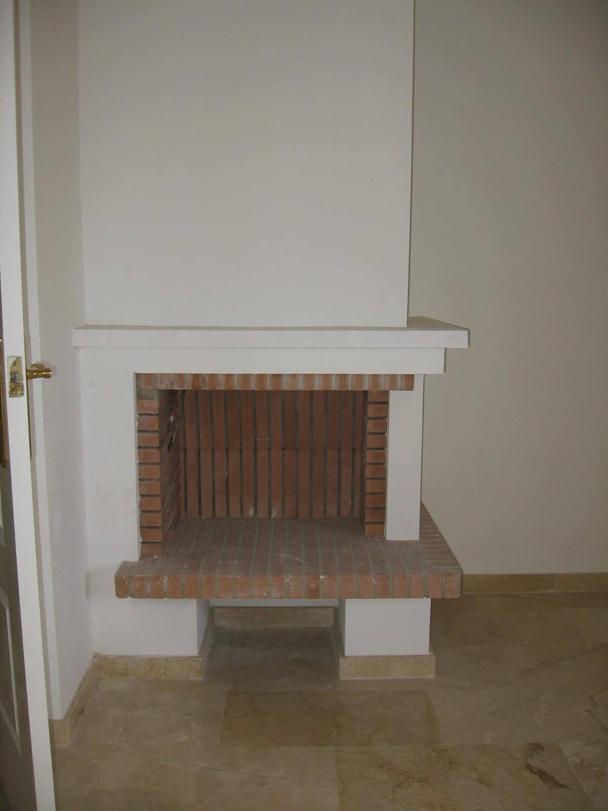 Upper stairwell landing in 1-bedroom duplex, PAU 8