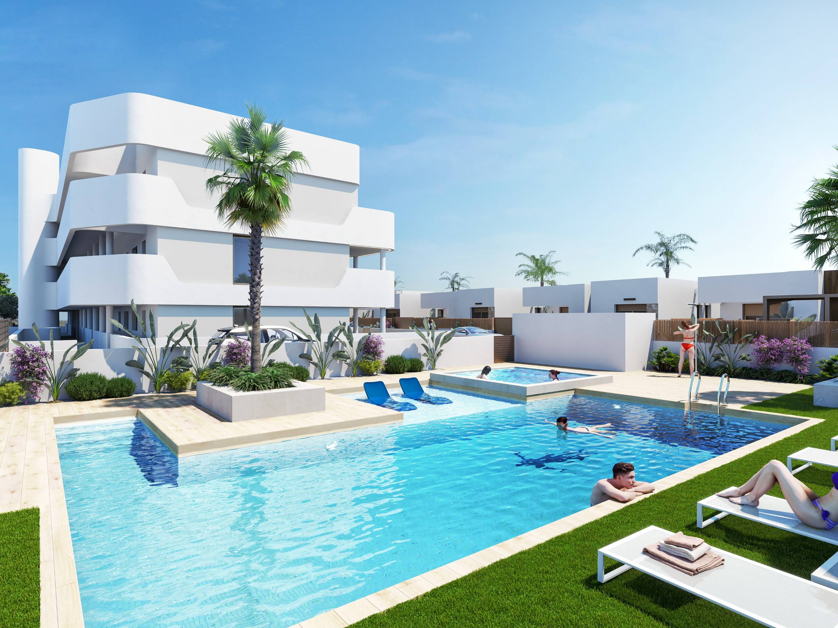 Second bedroom in 3-bedroom villa, Los Dolores, Murcia
