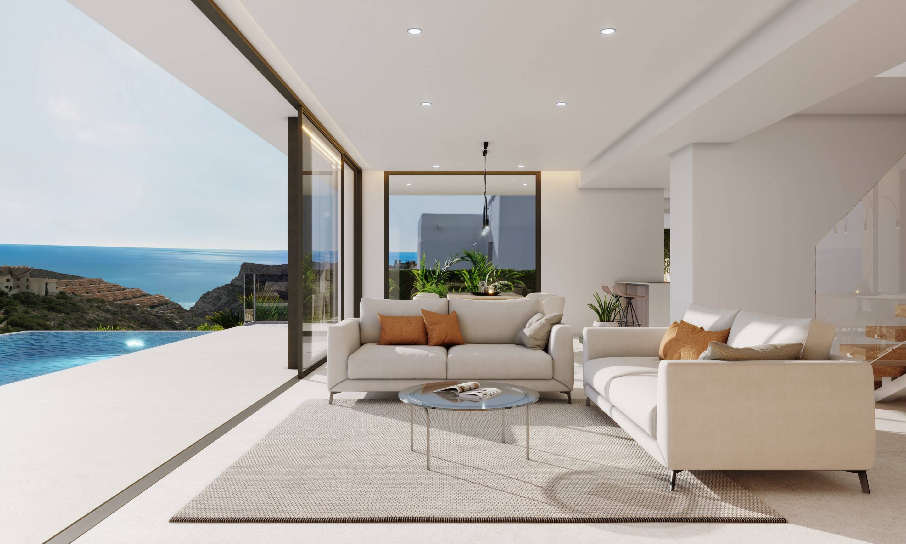 Third bedroom in 3-bedroom new-build villa, Cumbre del Sol