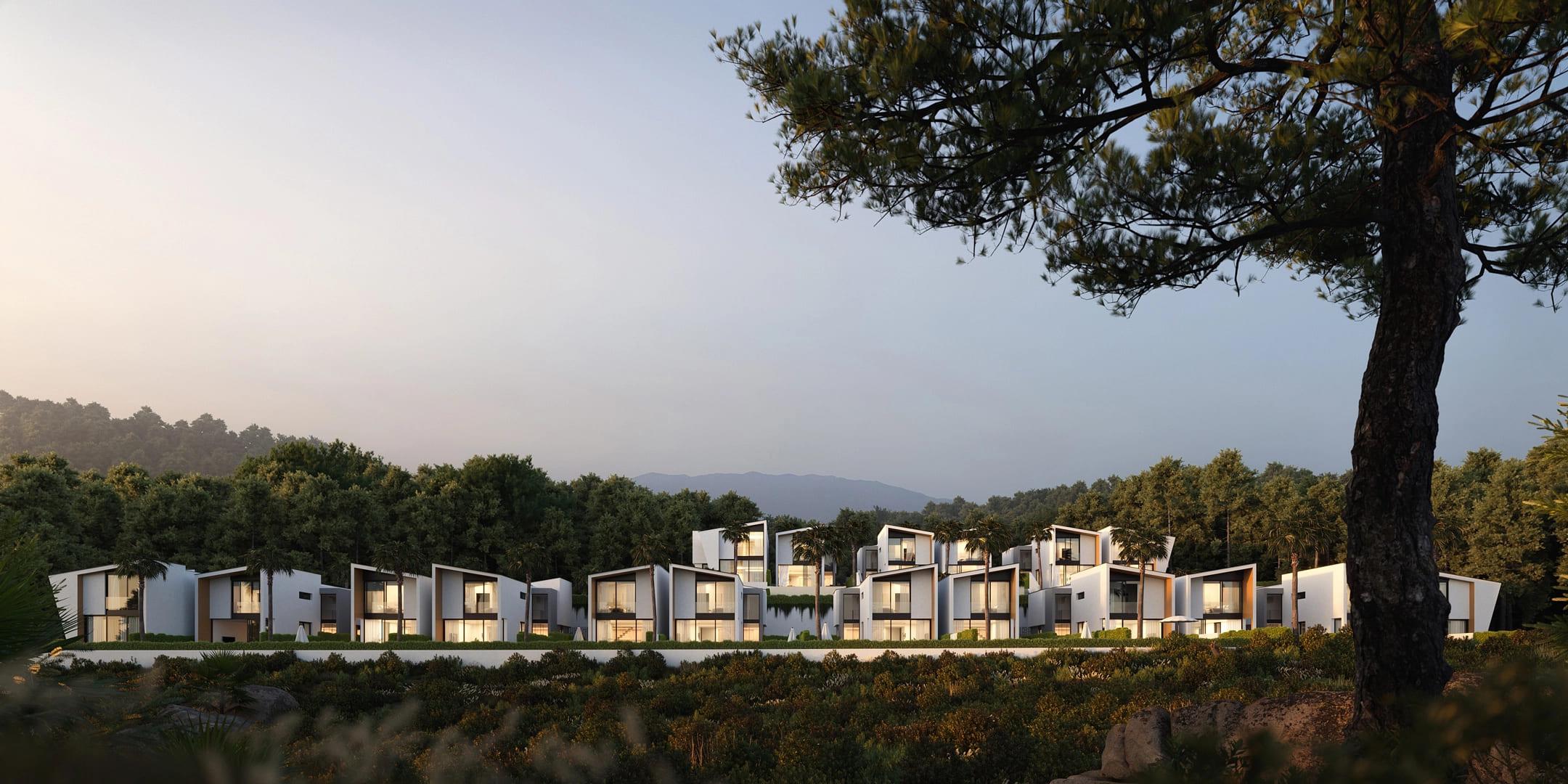 Third bedroom with large window and natural light in a new-build villa, Calaburra