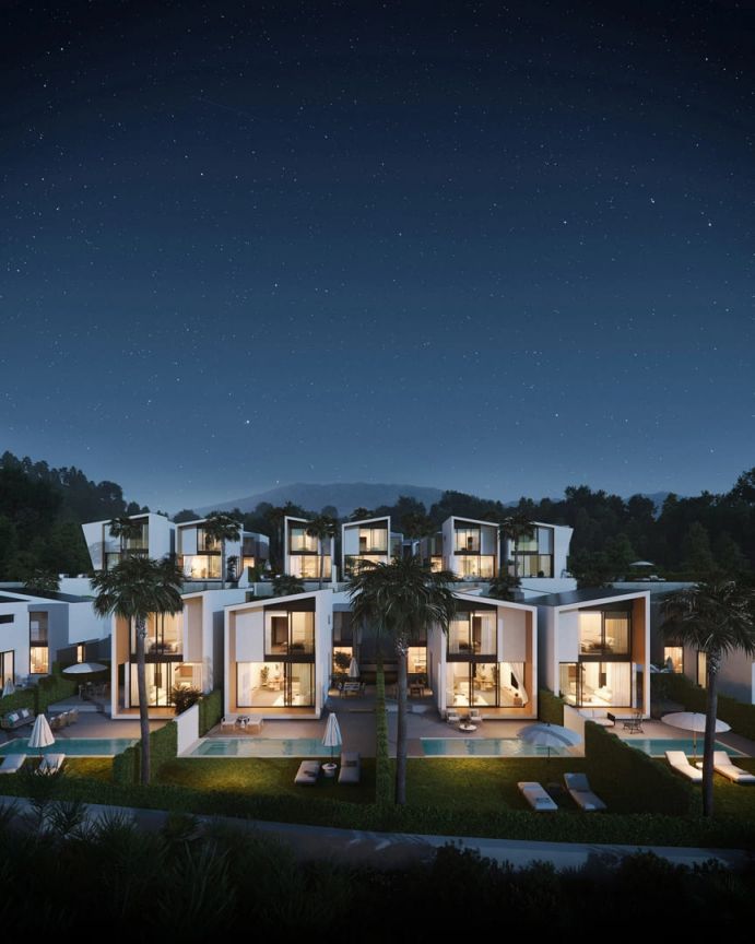Fourth bedroom or study space in a new-build villa, Calaburra, Mijas