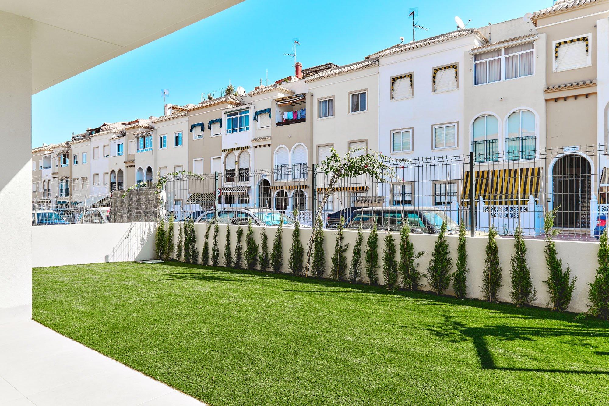 Playground area in residential complex, Acequion, Torrevieja