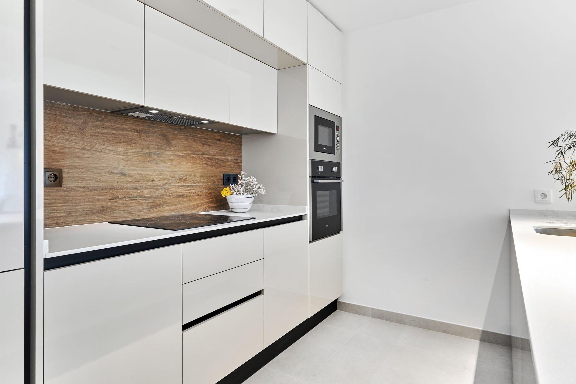 Living room with large window, ground-floor bungalow, Acequion