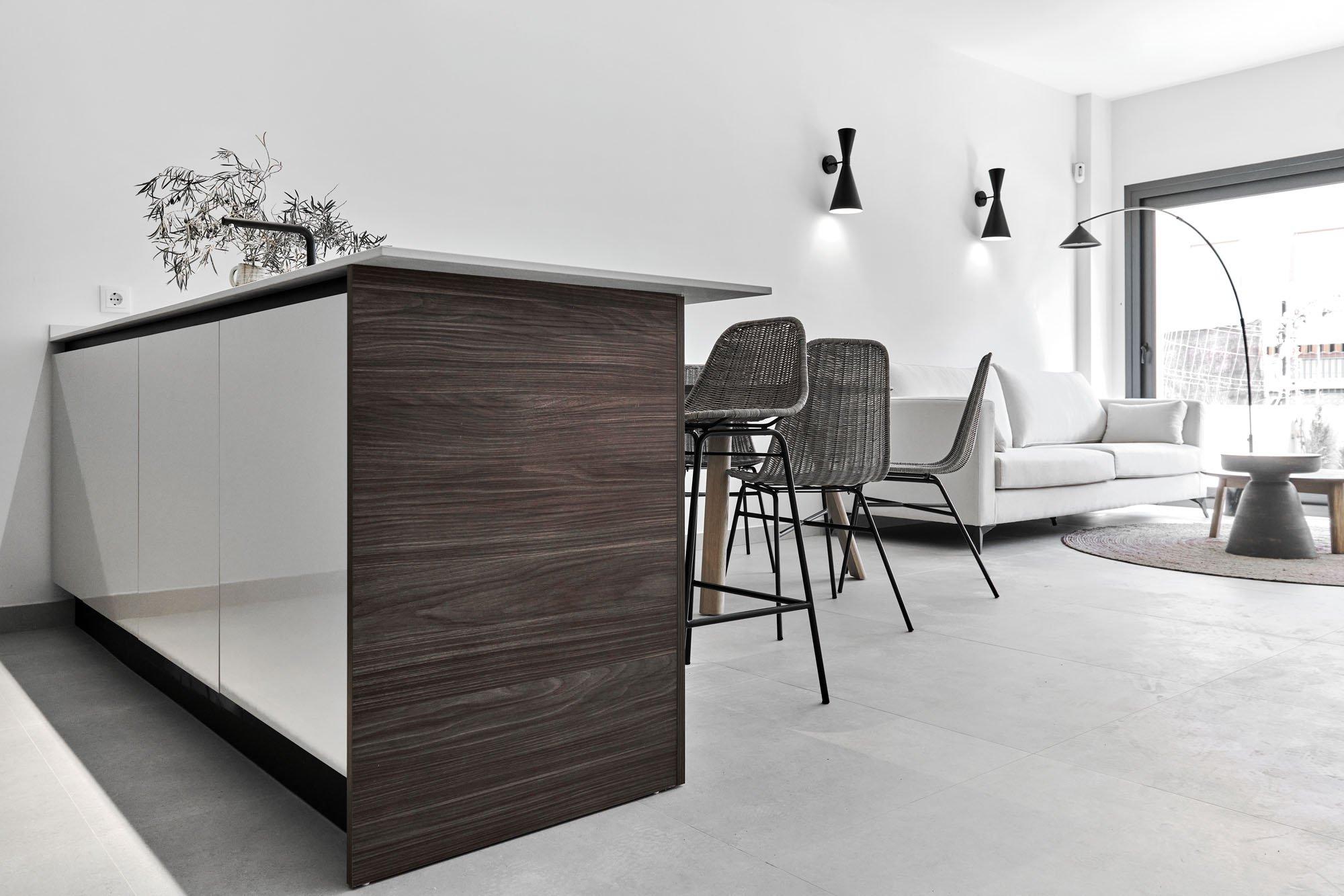 Dining area adjacent to kitchen, 2-bedroom bungalow, Acequion
