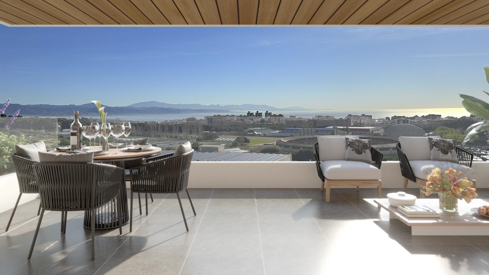 Apartment for sale in El Saltillo, Torremolinos - exterior view of five-storey new-build development