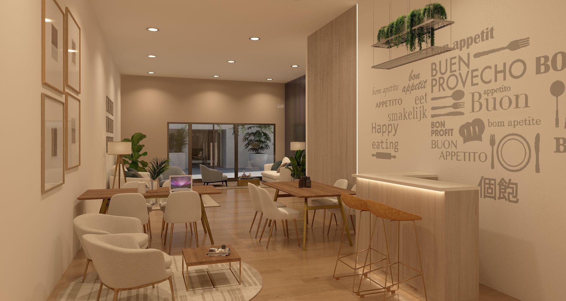 Fully equipped kitchen with integrated appliances in new-build apartment, El Pinillo, Torremolinos