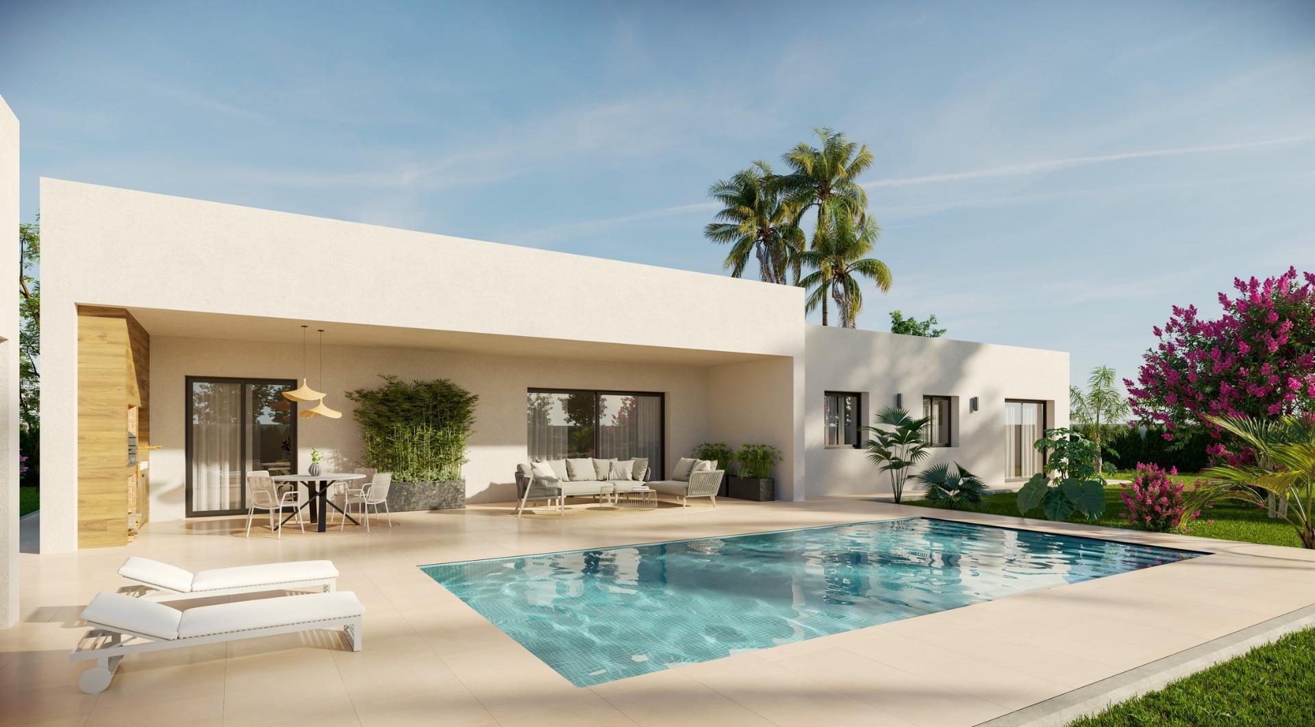 Ground-floor interior in 4-bedroom villa, Pedanías Este