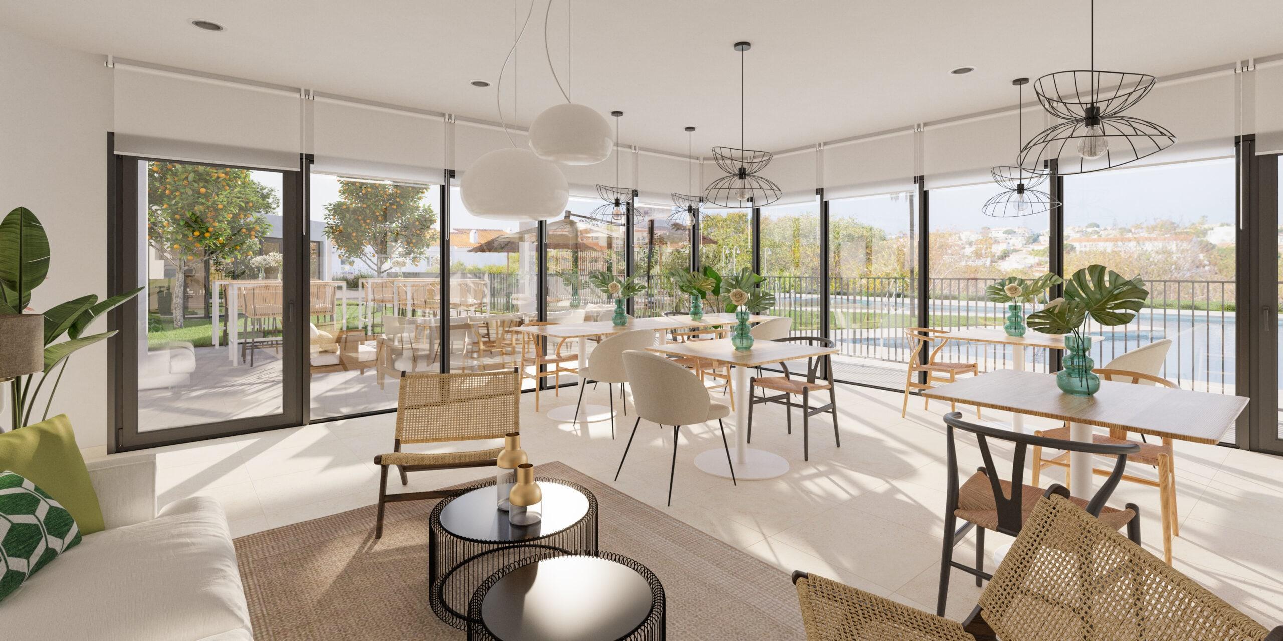 Second bedroom with built-in wardrobe in new-build apartment, Agua Marina, Mijas