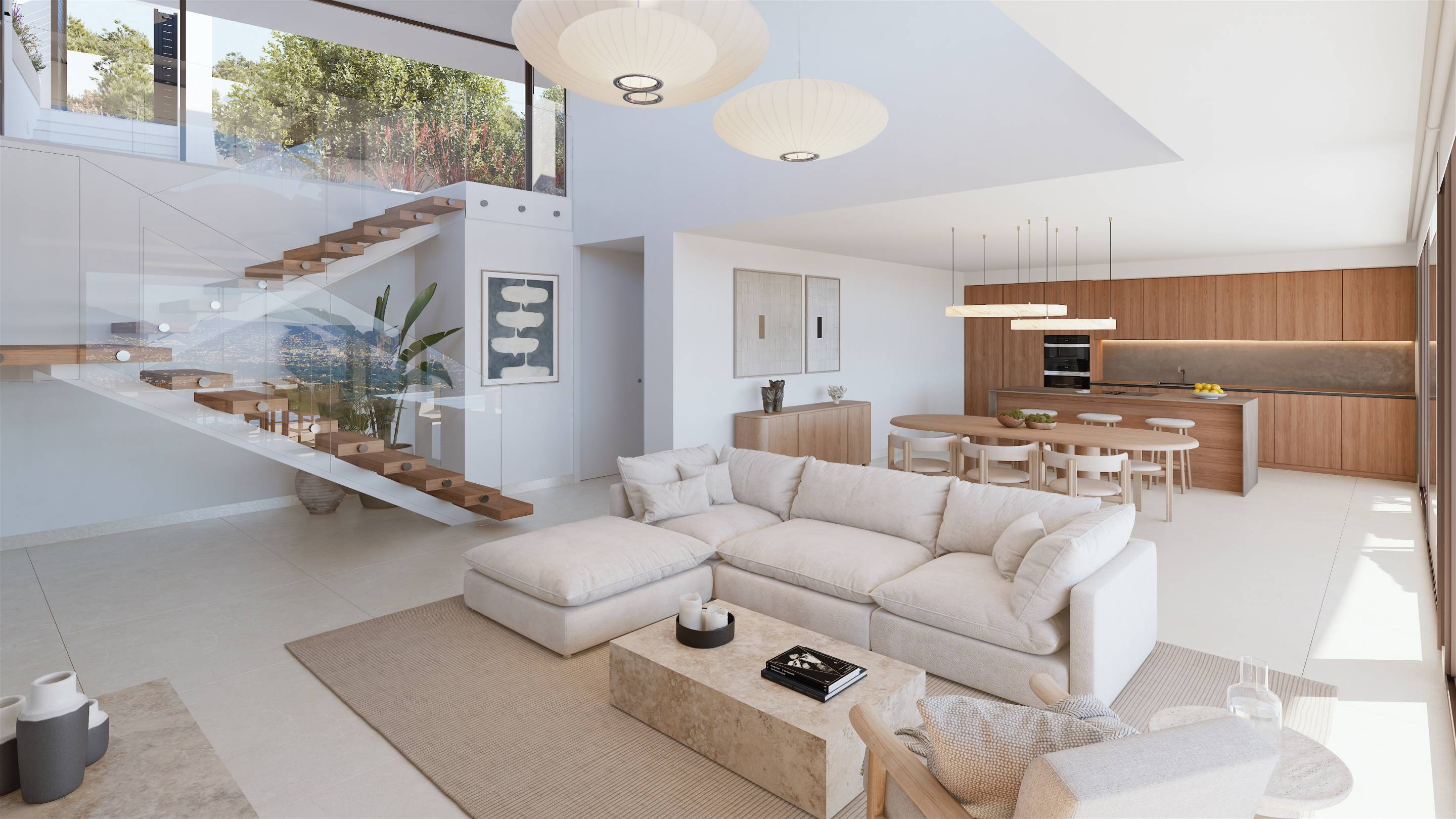 Second bedroom in 3-bedroom new-build villa, Cumbres del Sol, Benitachell