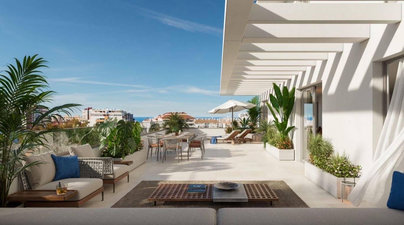 Kitchen in 3-bedroom apartment, La Feria, Fuengirola