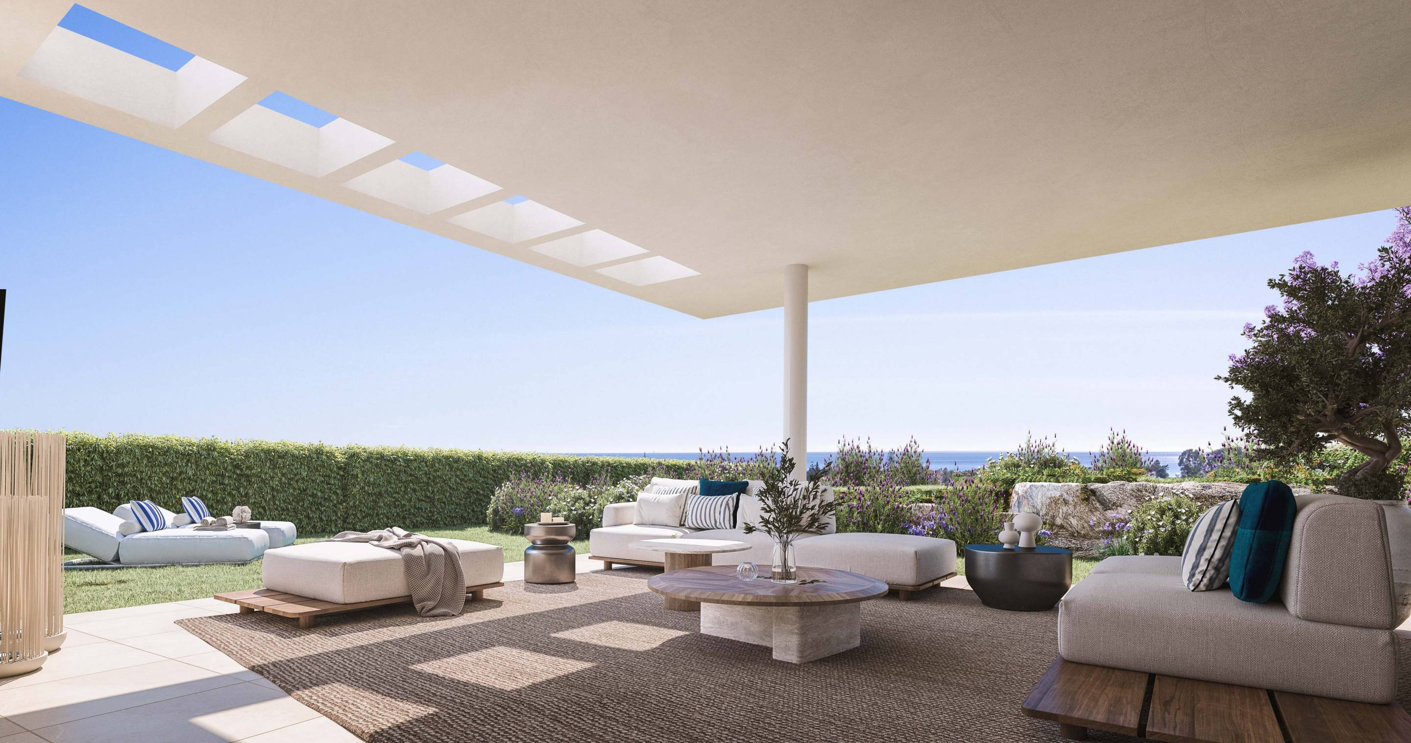 Hallway or entrance area in 2-bedroom penthouse, La Concha-Resina Golf
