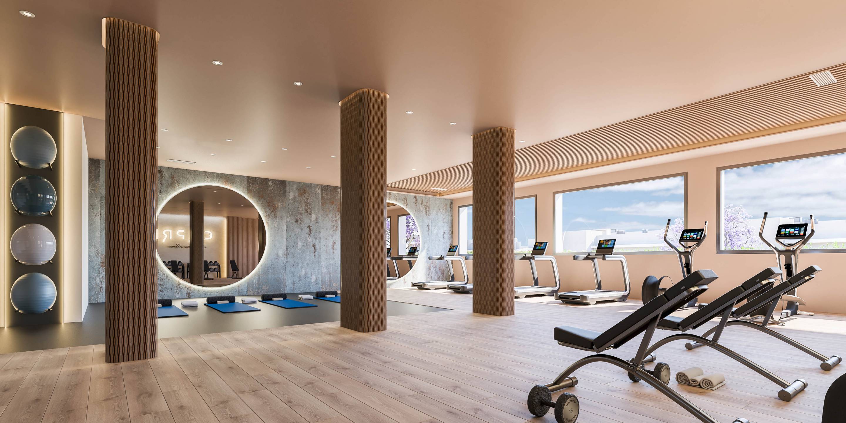 Second bedroom in new-build penthouse, La Concha-Resina Golf, Estepona