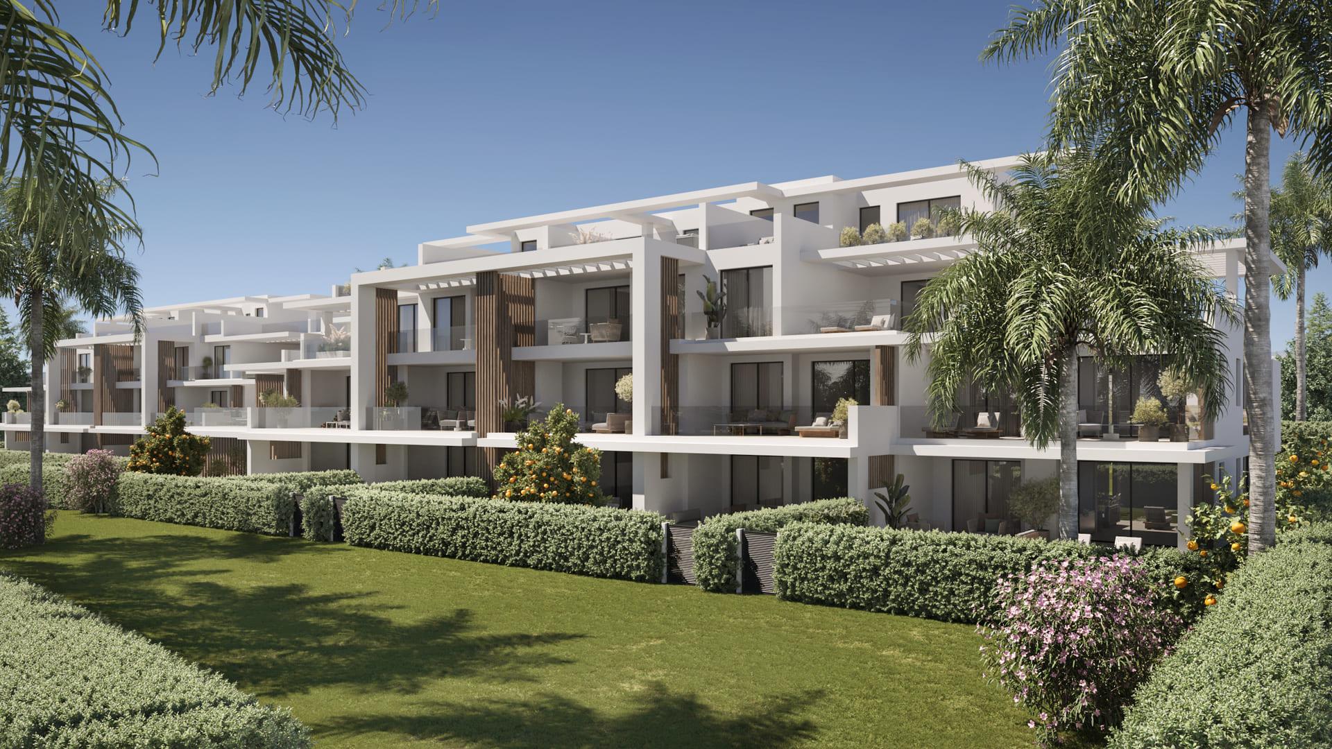 Master bedroom with built-in wardrobes, Sotoserena, Estepona