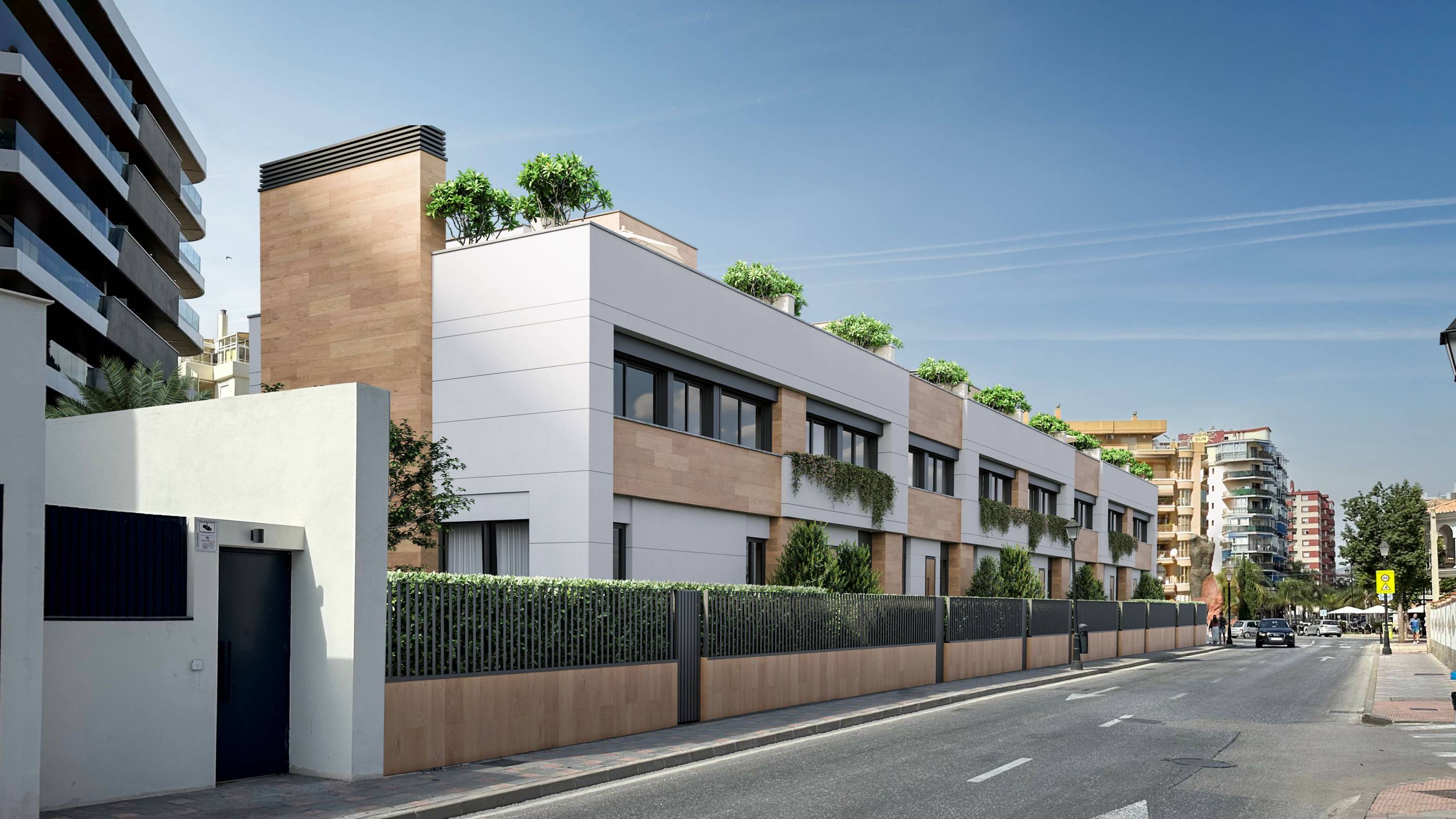 Private garage with EV charging point, townhouse, Castillo de Sohail