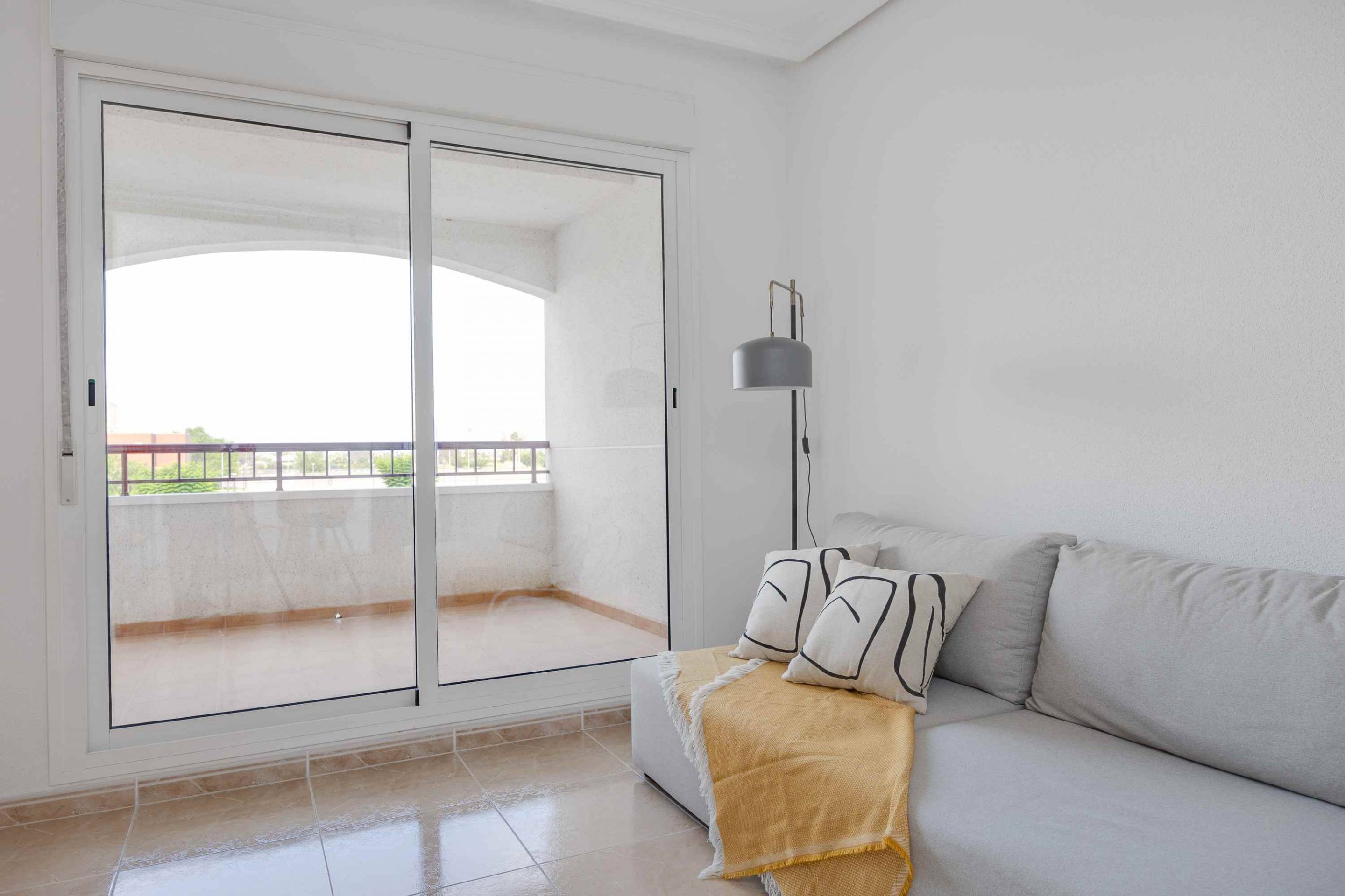 Second view of internal hallway, 3-bedroom apartment, San Fulgencio Pueblo