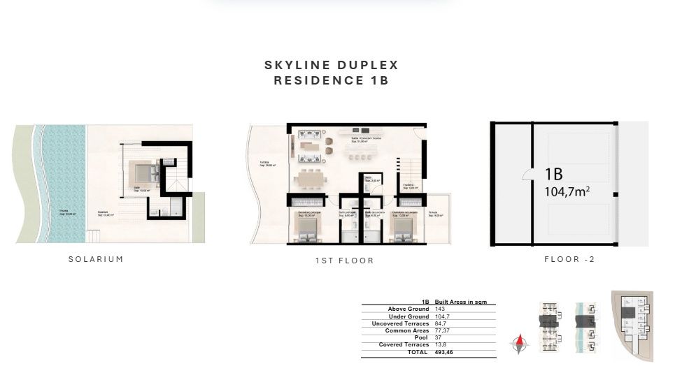 Interior living area in 3-bedroom new-build villa, Marbella Club, Marbella
