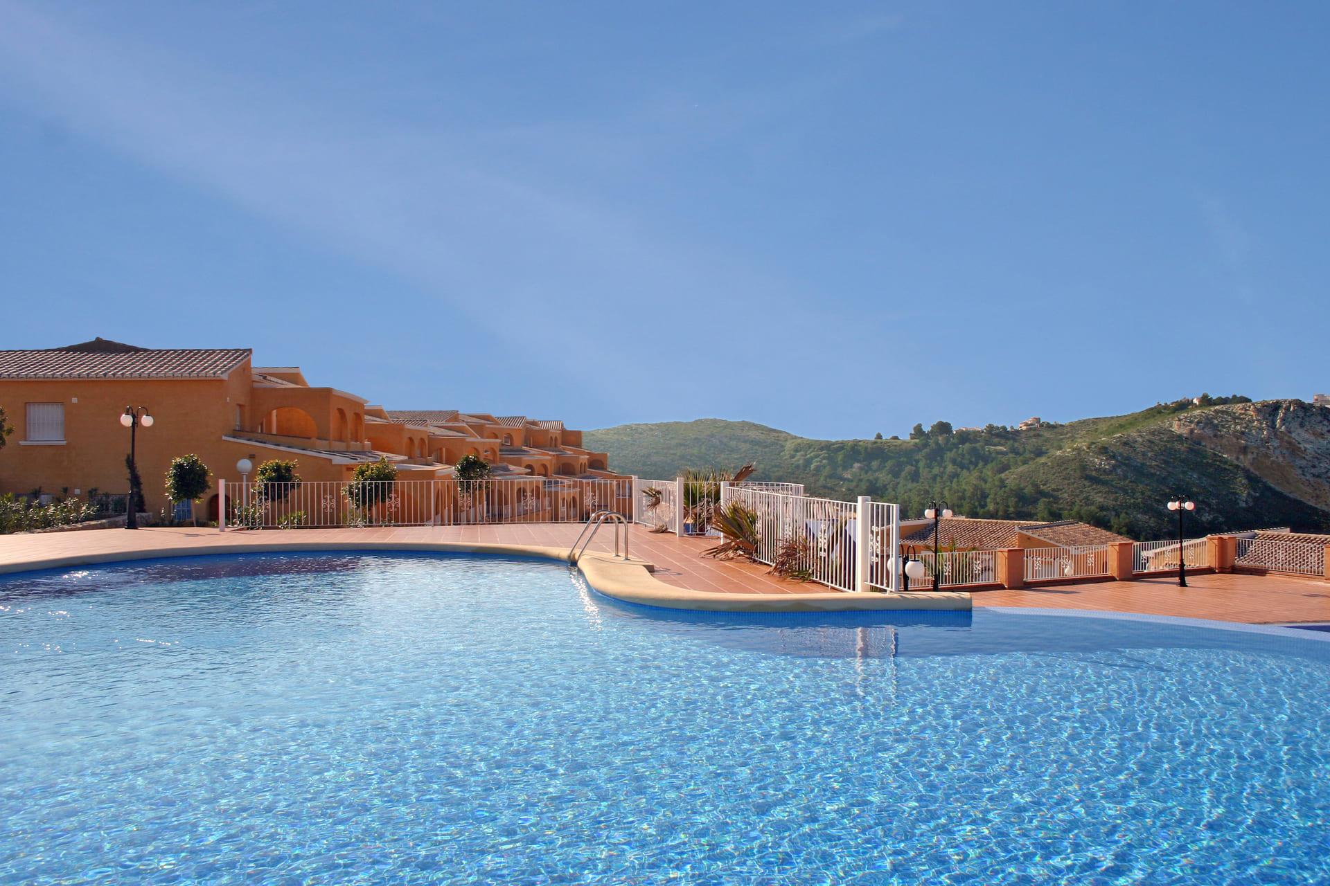 Mountain views from the development