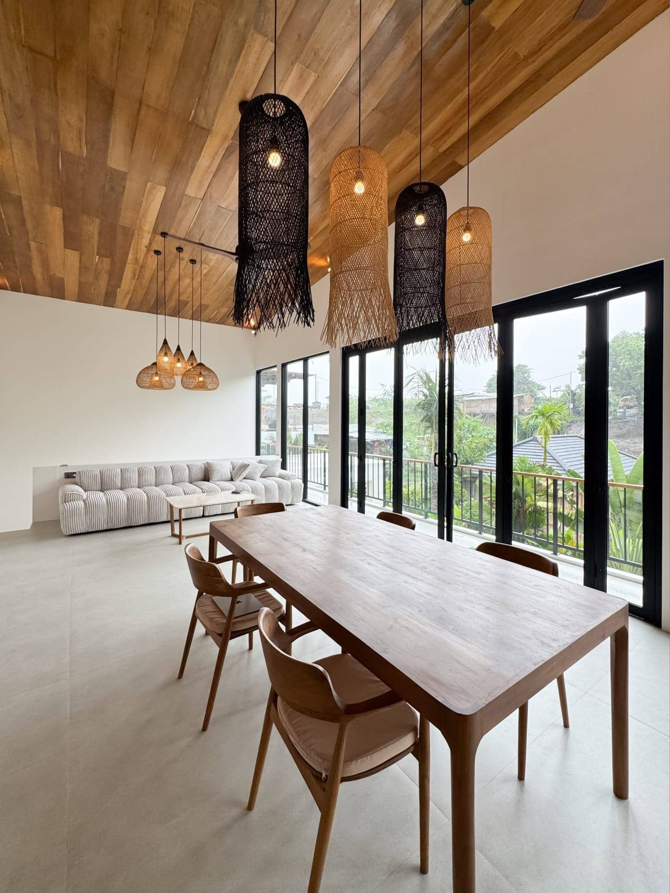 Communal pool in villa development, Tabanan, Bali