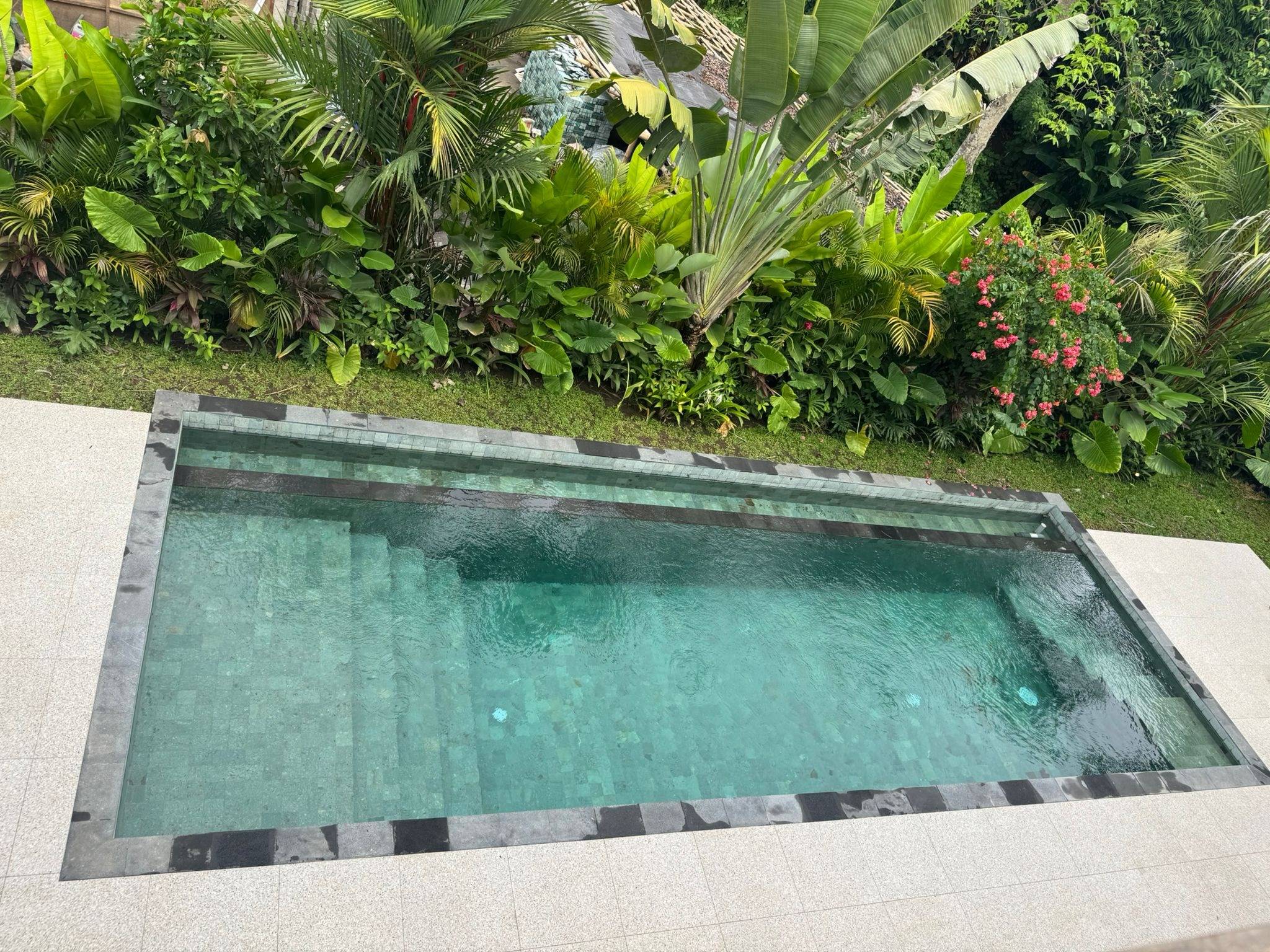 Aerial or site view of 400m2 plot, 4-bedroom villa, Tabanan, Bali