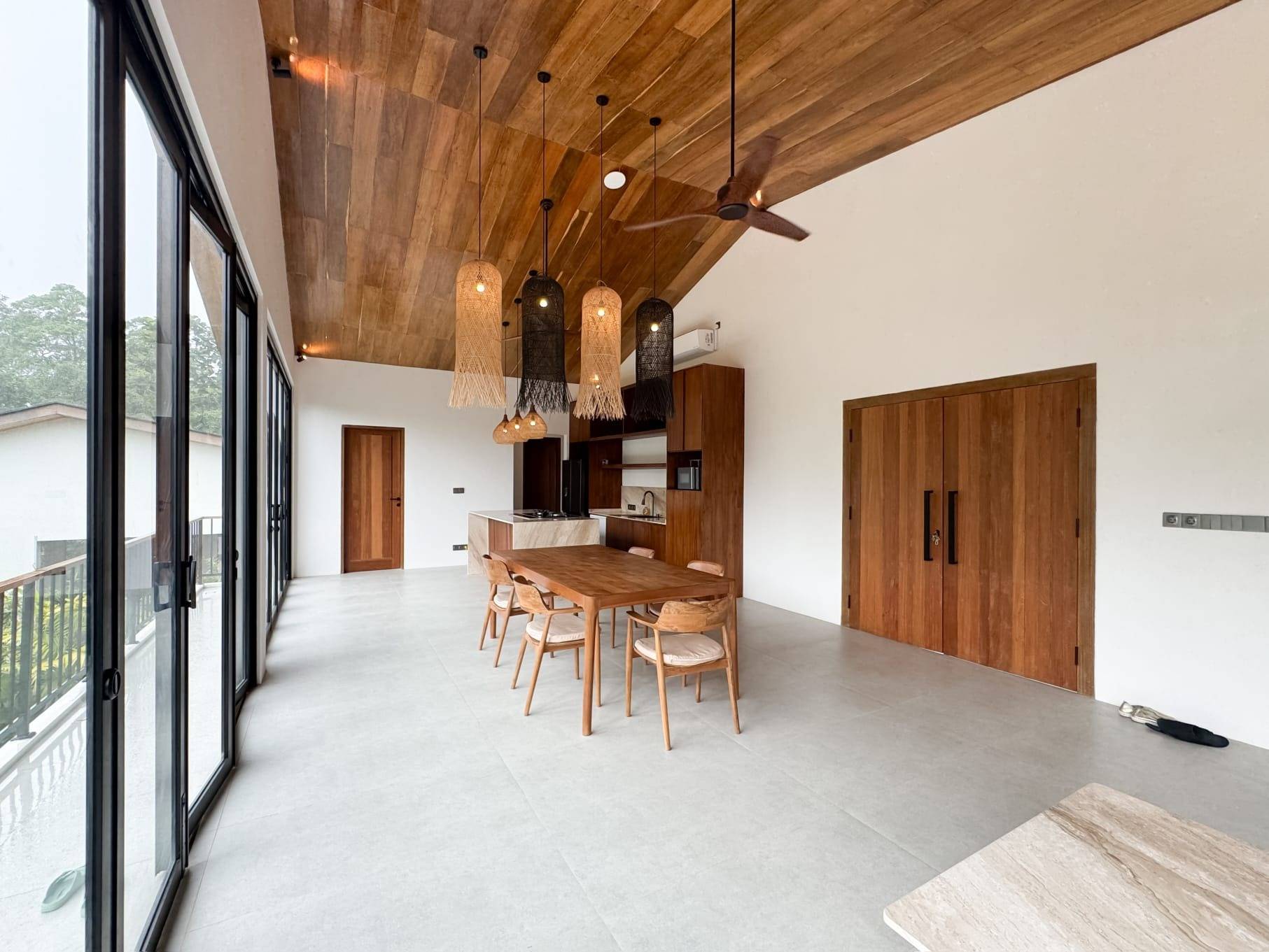 Kitchen area in 4-bedroom villa, Tabanan, Bali