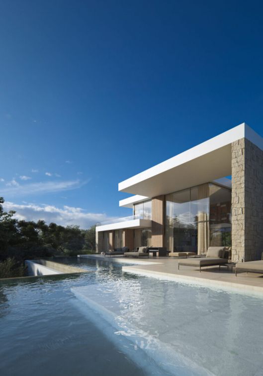Second bedroom in 4-bedroom new-build villa, Pinar de Advocat-Cometa, Moraira