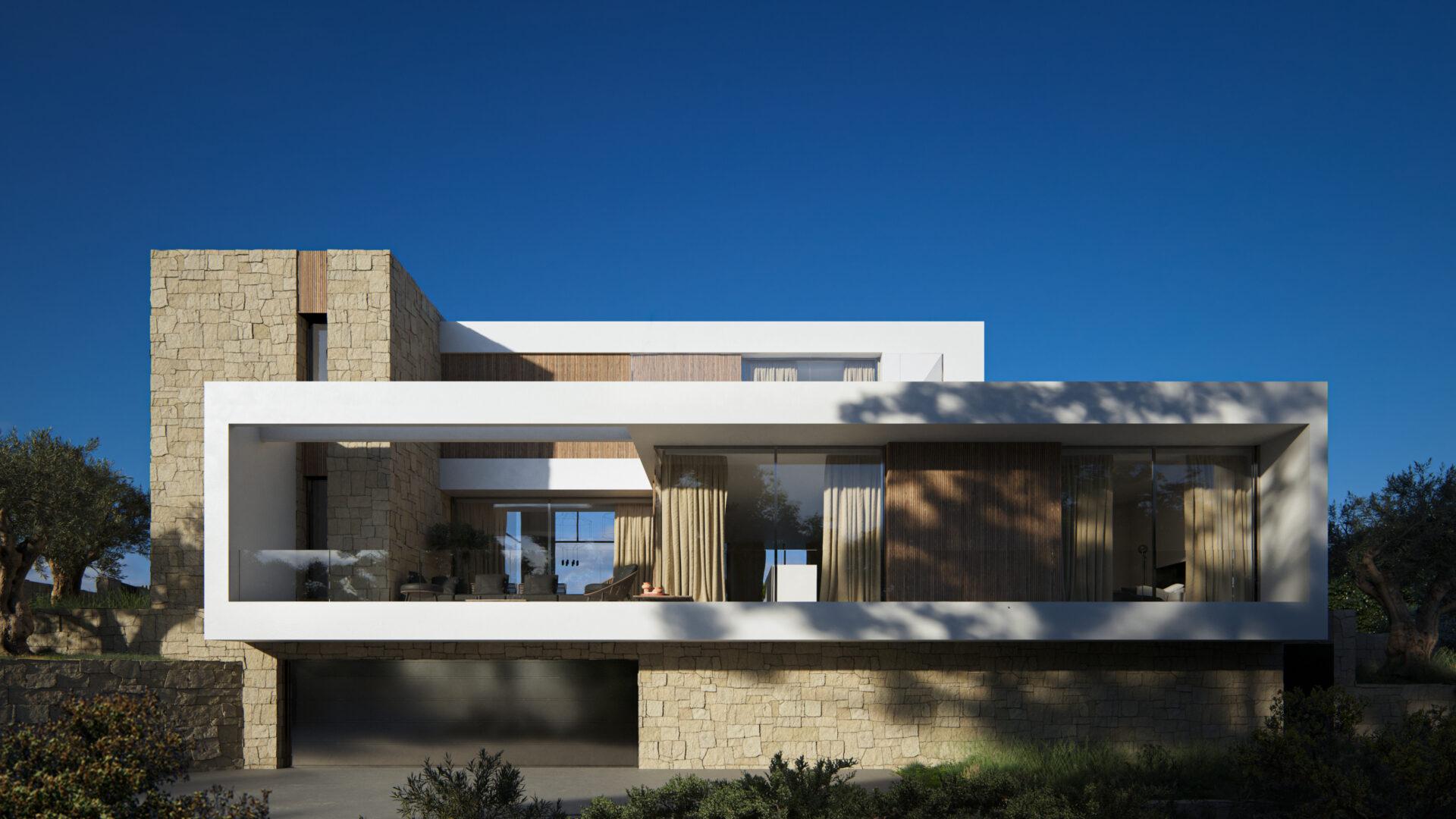 Private pool area in new-build villa, Pinar de Advocat-Cometa, Moraira