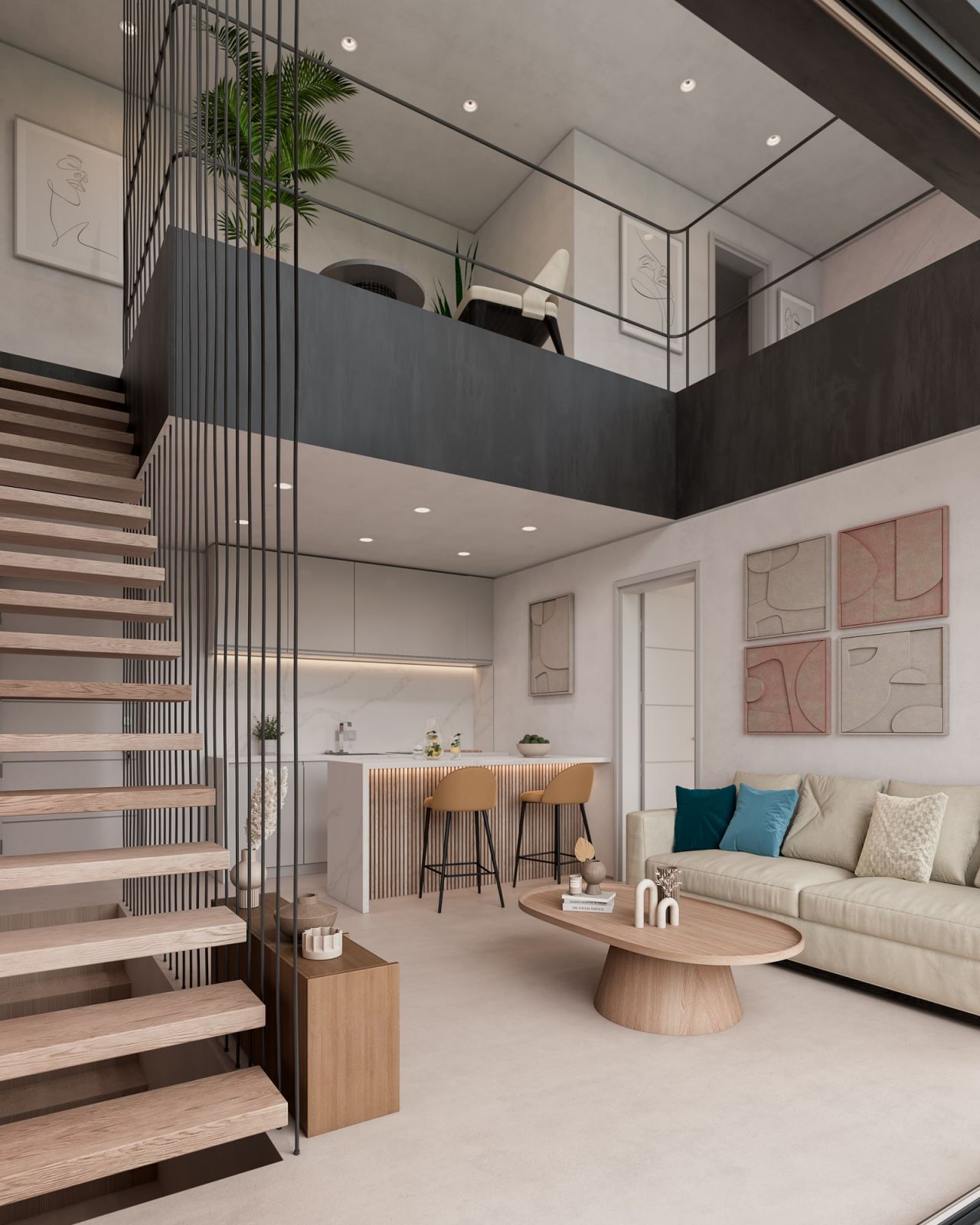 Private solarium on top-floor new-build penthouse, La Cerquilla, Marbella