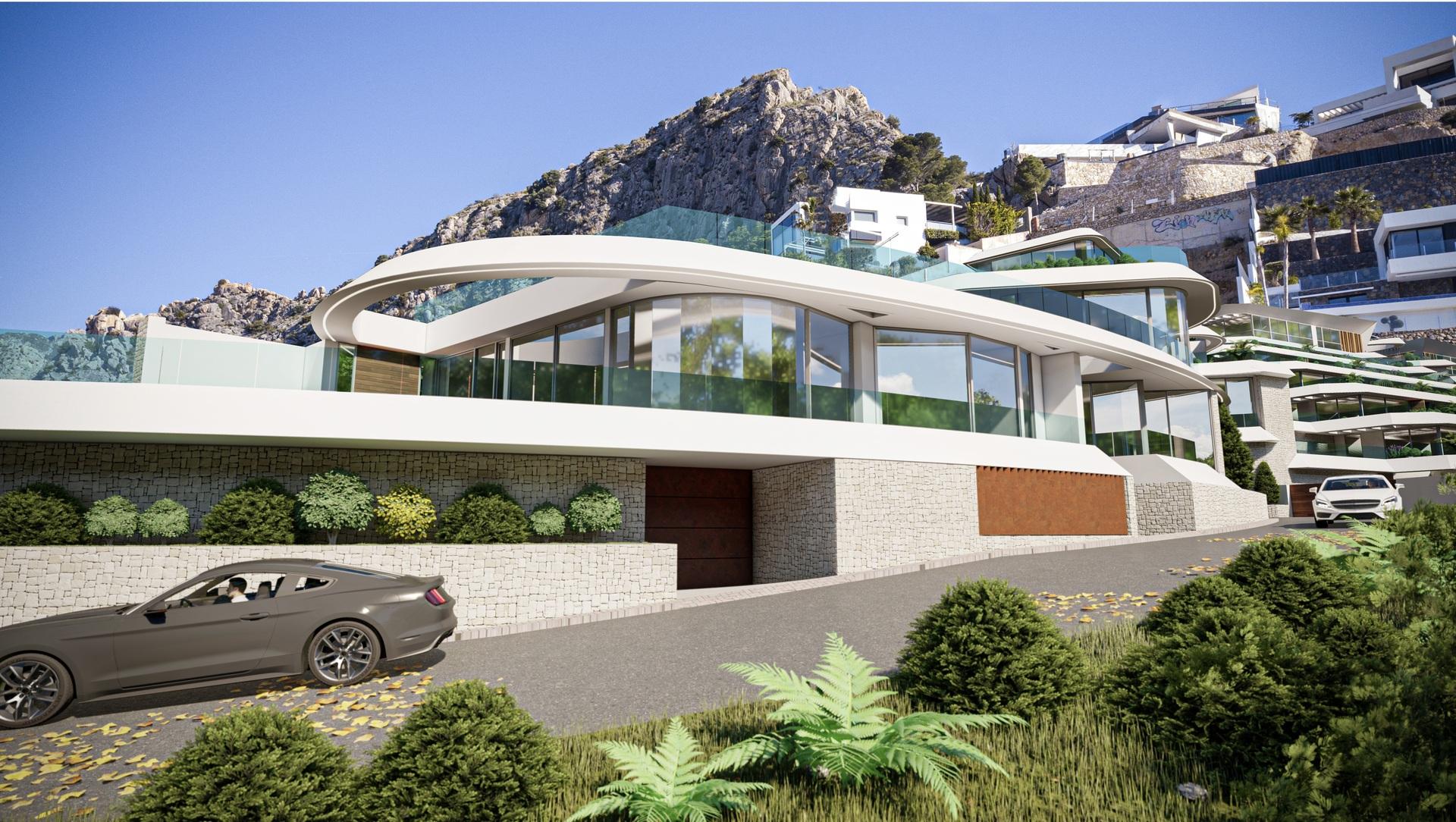 Outdoor shower near communal pool area, Puerto, Calpe