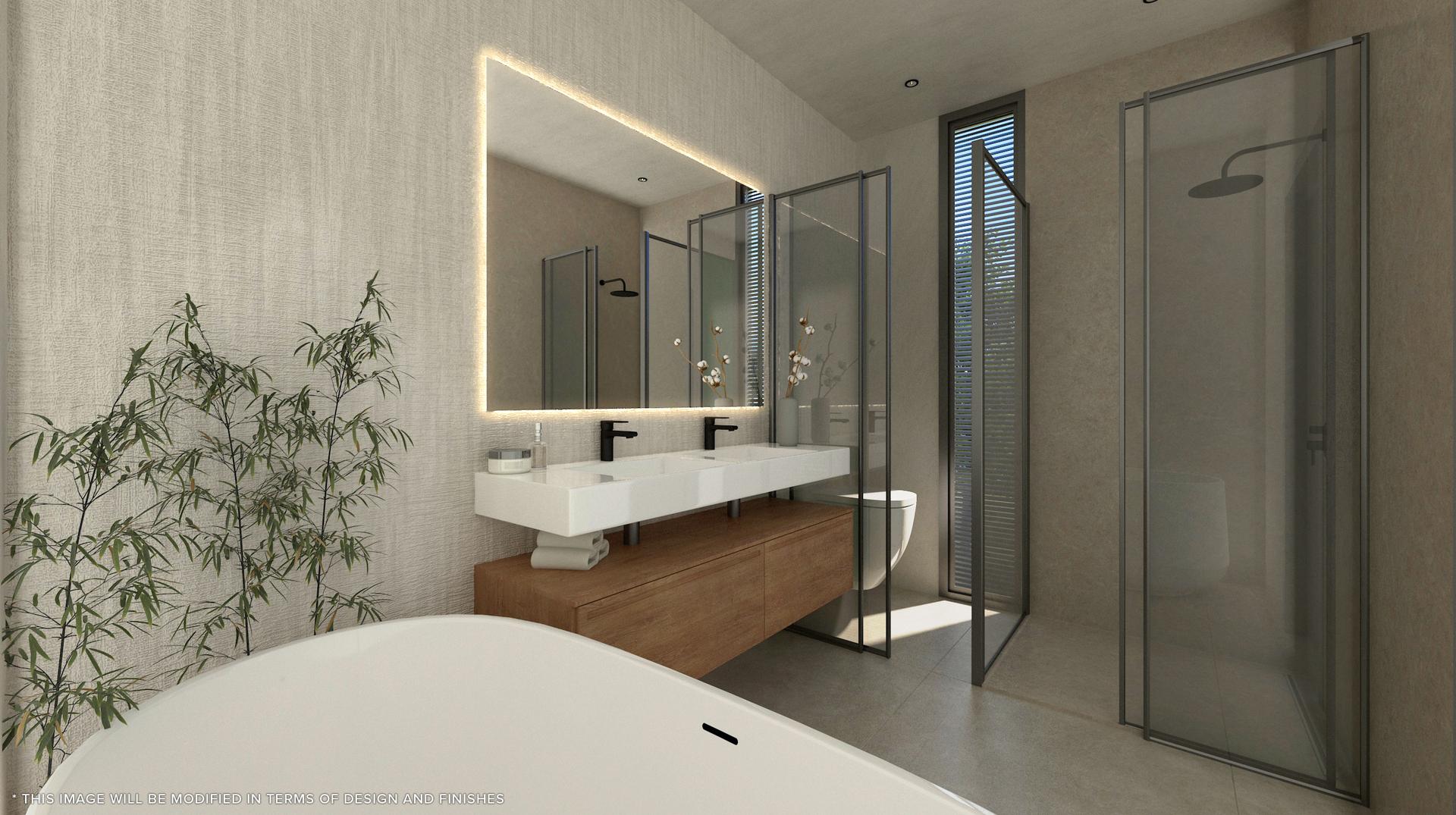 Rooftop solarium on new-build villa, Riviera del Sol, Mijas