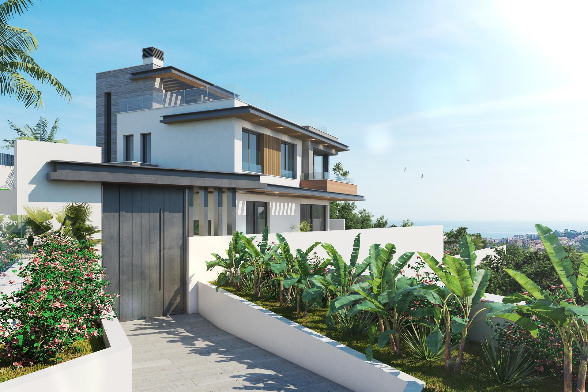 Ground-floor interior space in 3-bedroom villa, Riviera del Sol, Mijas