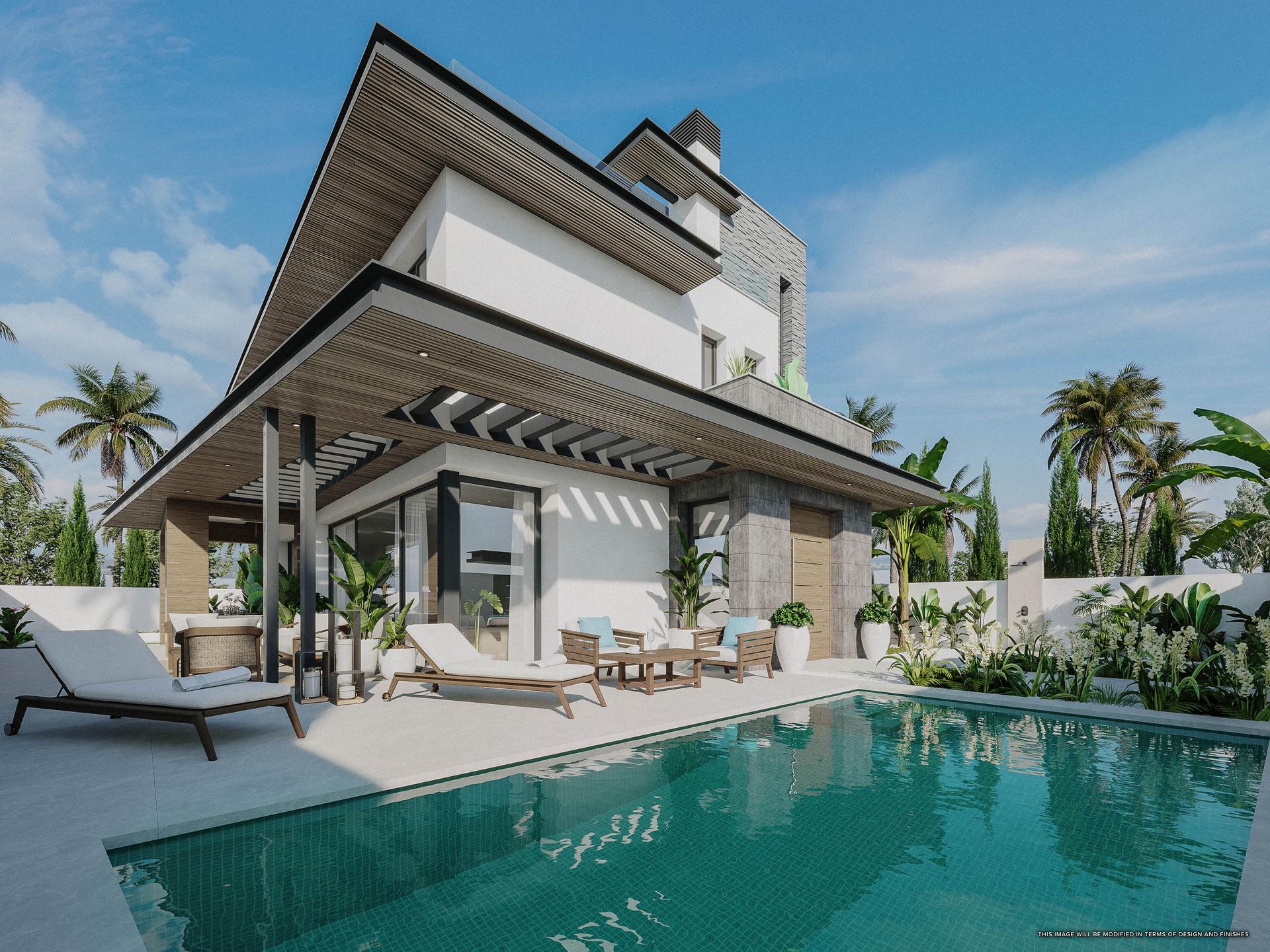 Second bedroom in 3-bedroom new-build villa, Riviera del Sol, Mijas