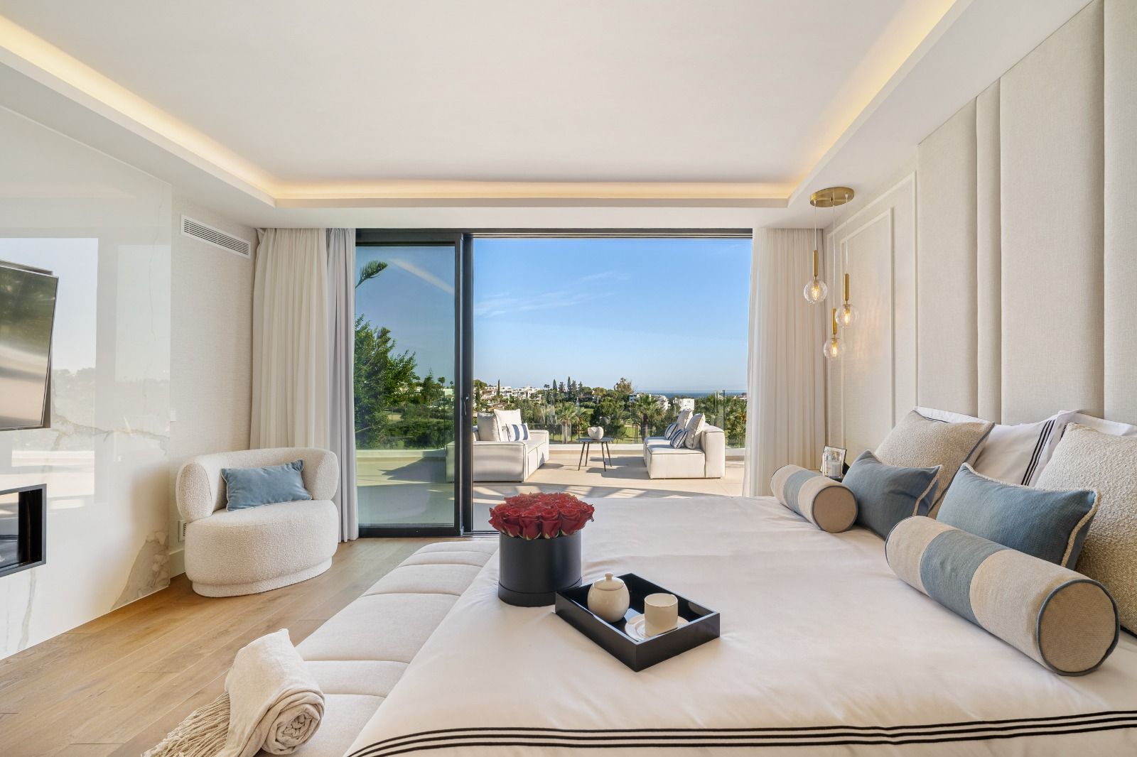 Study or home office in 6-bedroom new-build villa, Las Brisas, Marbella