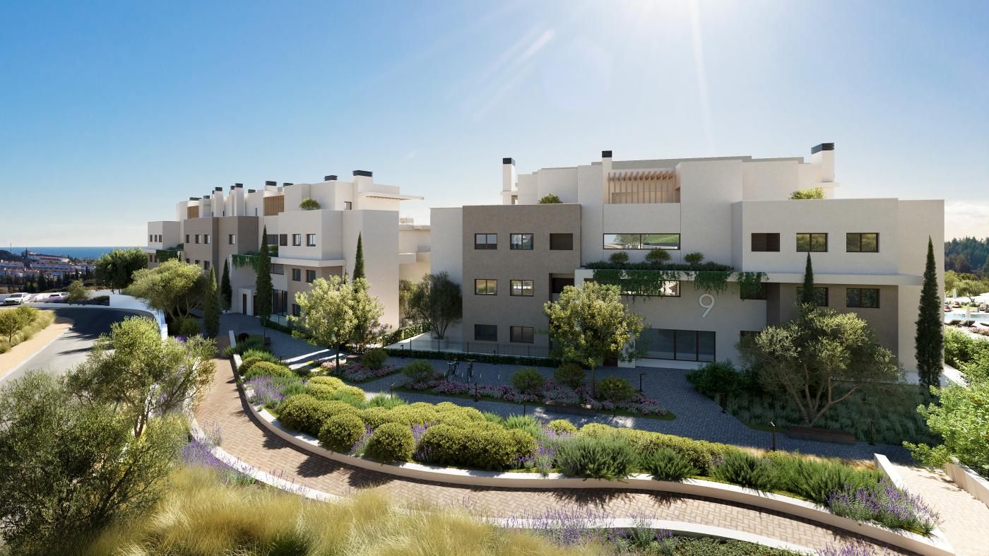 Fitted kitchen with integrated appliances in new-build penthouse, Hipódromo-Cerrado del Águila