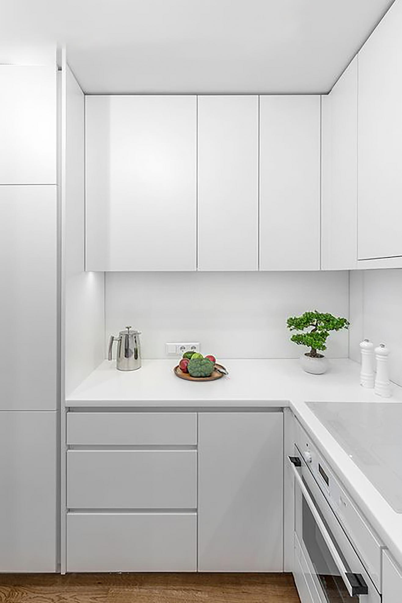 Open-plan living and dining area in 3-bedroom new-build apartment, Relleu, Alicante